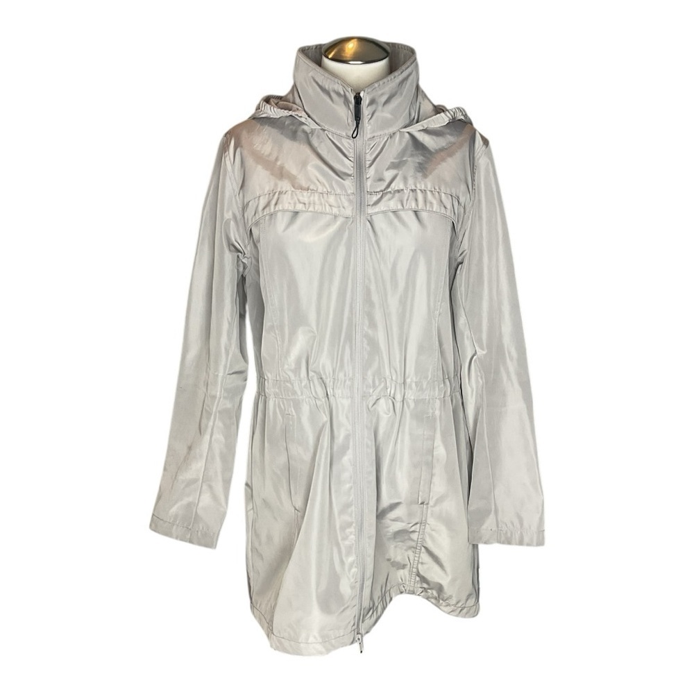 Mondetta Lightweight Hooded Jacket Beige Windbreaker M - Picture 2 of 8